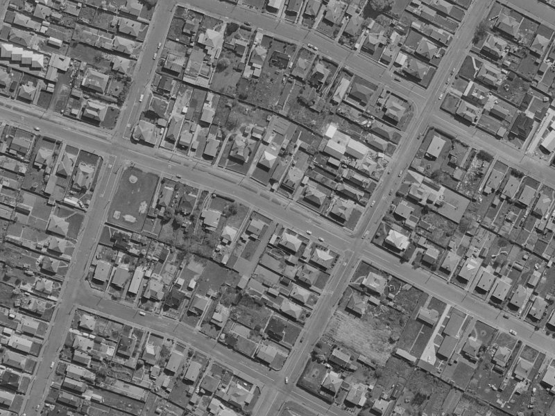 60 Charles Street from the air, 1970-1974