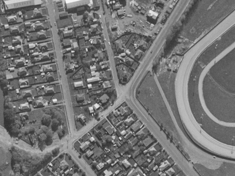 2 Vanadium Place from the air, 1970-1974