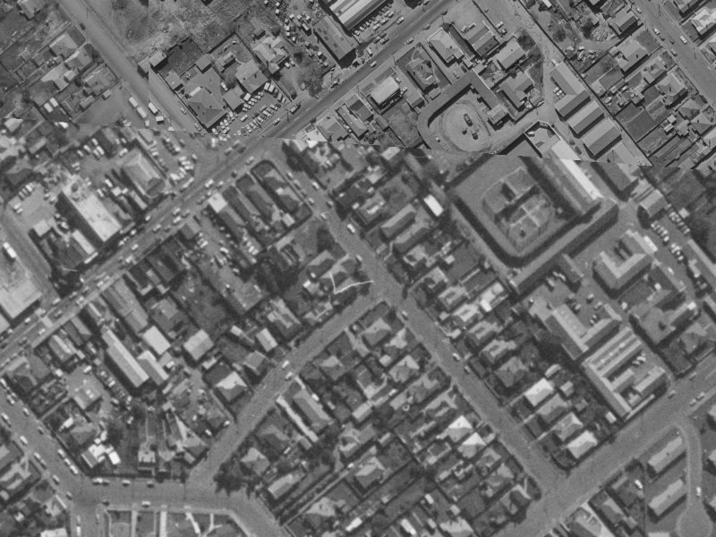 16 Parlane Street from the air, 1970-1974