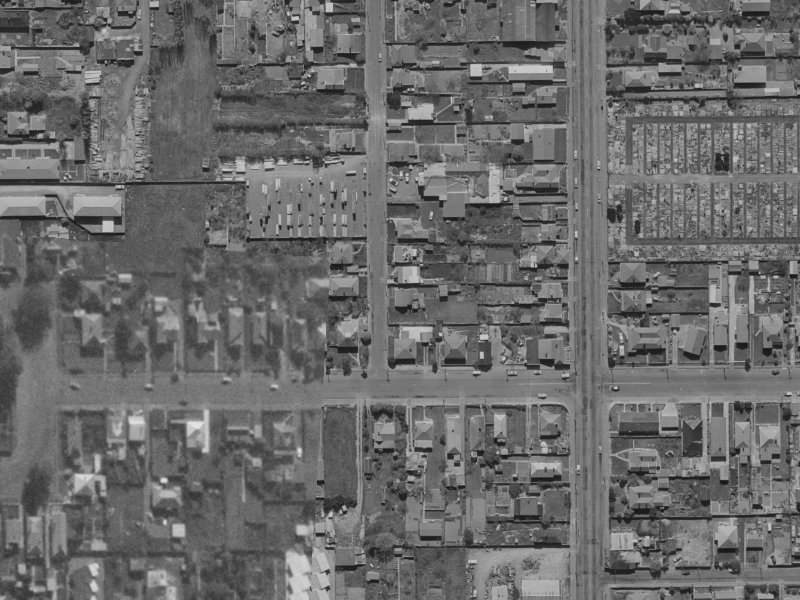8 Cotterill Street from the air, 1970-1974