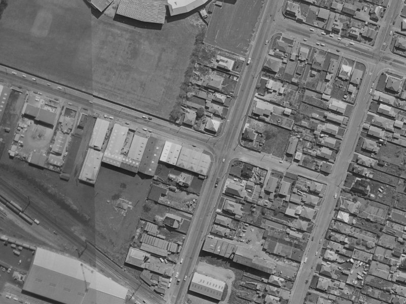 72 Lismore Street from the air, 1970-1974