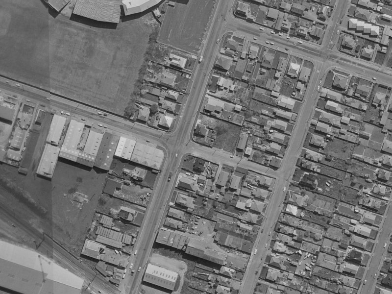 75 Lismore Street from the air, 1970-1974