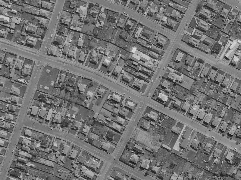 70 Charles Street from the air, 1970-1974