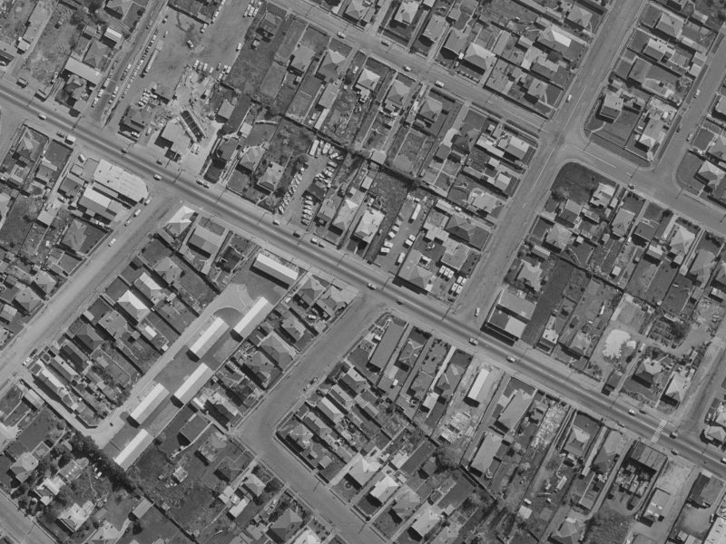 441 Ferry Road from the air, 1970-1974