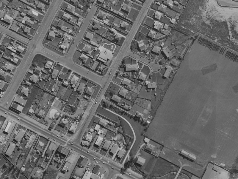 20 Smith Street from the air, 1970-1974