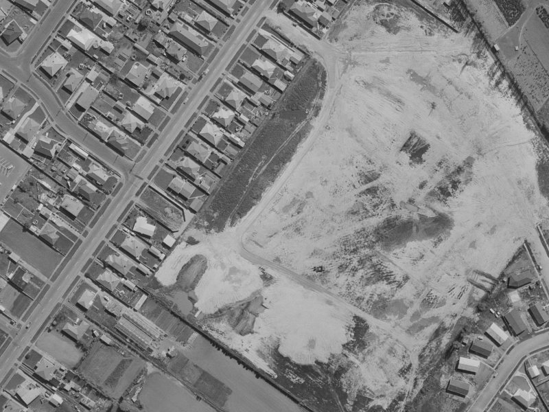 Shetland Street from the air, 1970-1974