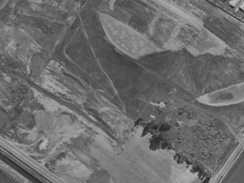 Bayswater Crescent from the air, 1970-1974