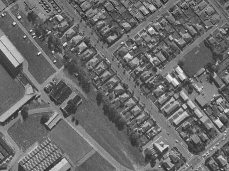 19C Whiteleigh Avenue from the air, 1970-1974