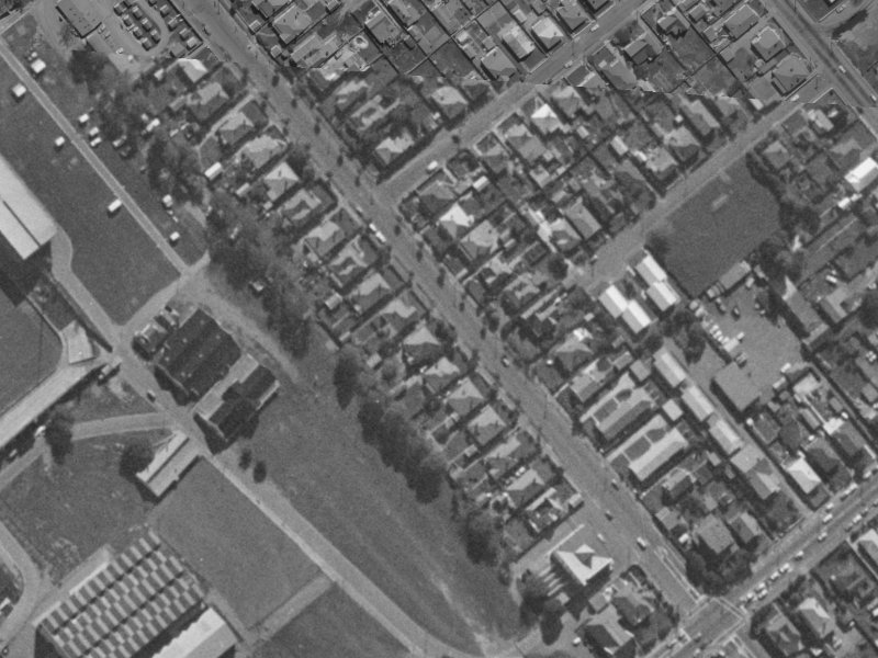 19 Whiteleigh Avenue from the air, 1970-1974