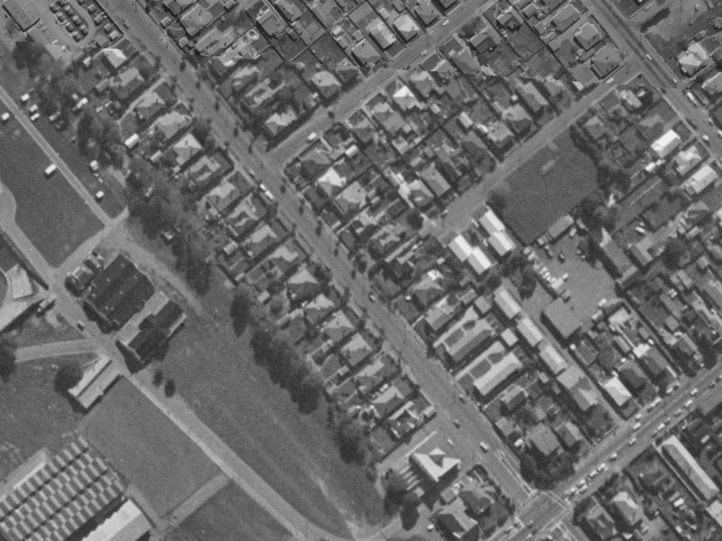5 Whiteleigh Avenue from the air, 1970-1974