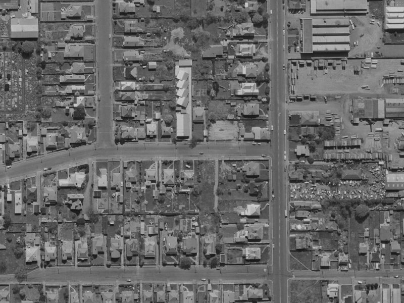 84A Fairfield Avenue from the air, 1970-1974