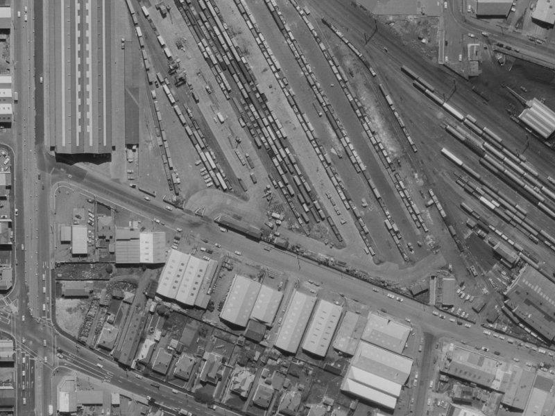 67 Mowbray Street from the air, 1970-1974