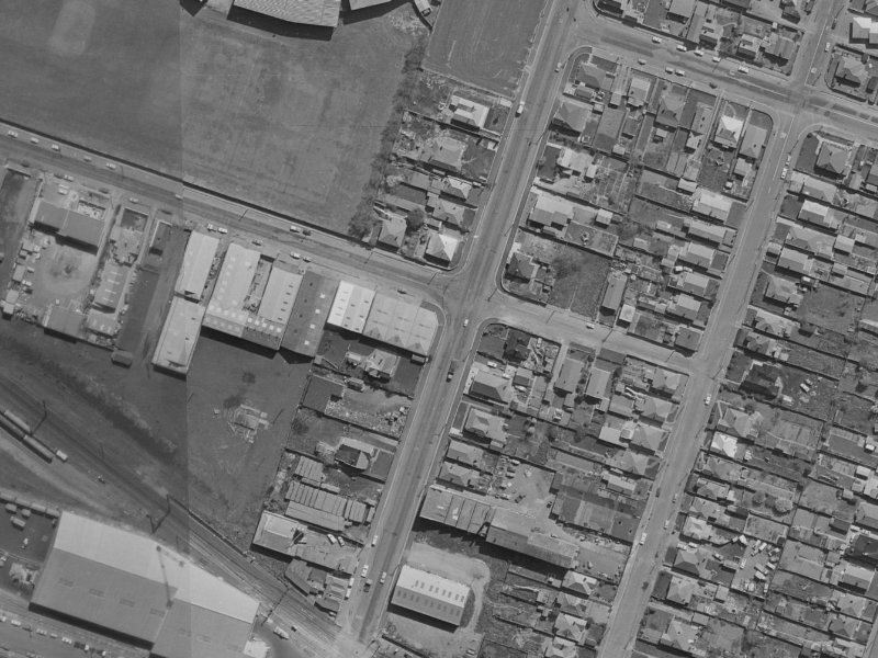 383-389 Wilsons Road from the air, 1970-1974