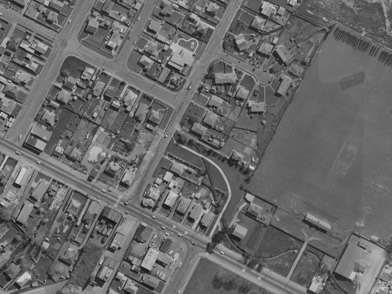 18 Smith Street from the air, 1970-1974