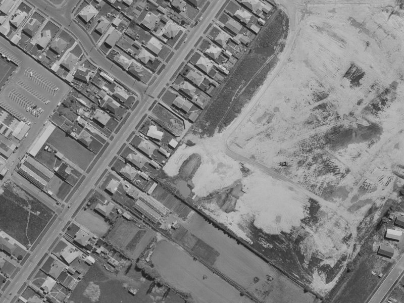 19 Shetland Street from the air, 1970-1974
