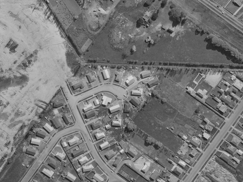 7 Lomond Place from the air, 1970-1974