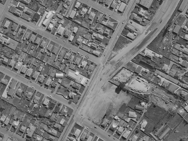 189 Ensors Road from the air, 1970-1974