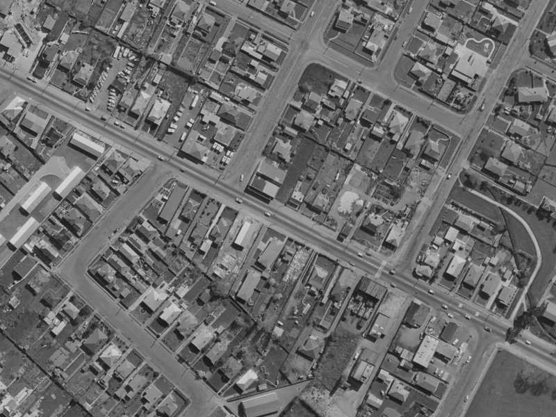 459 Ferry Road from the air, 1970-1974