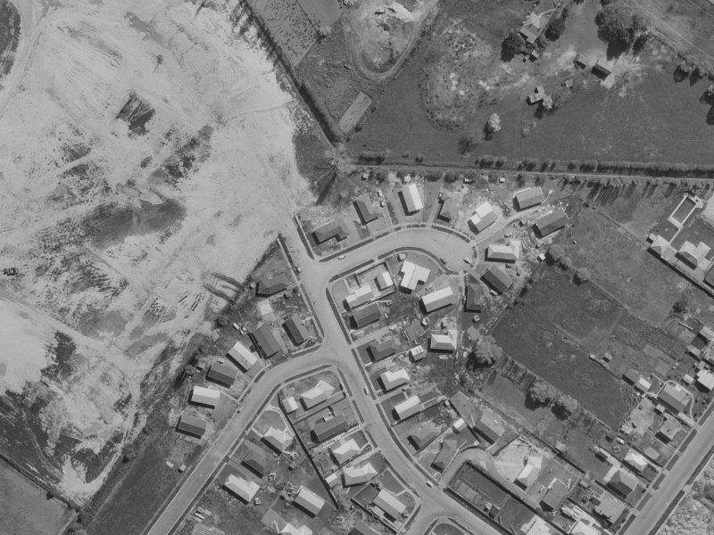 2 Lomond Place from the air, 1970-1974