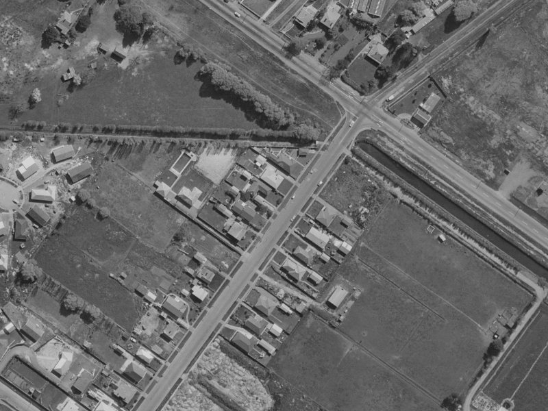 107 St Johns Street from the air, 1970-1974