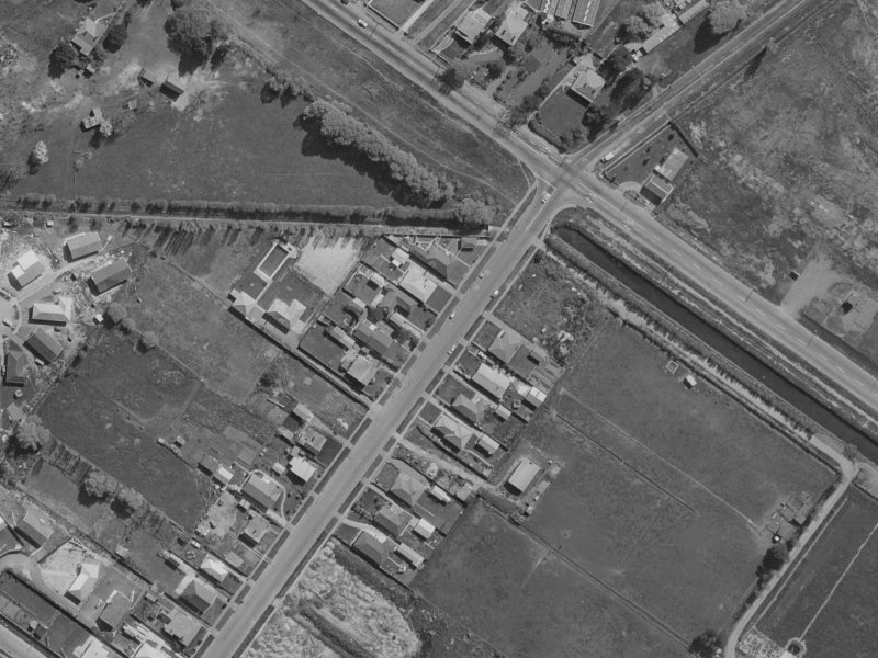 107 Saint Johns Street from the air, 1970-1974
