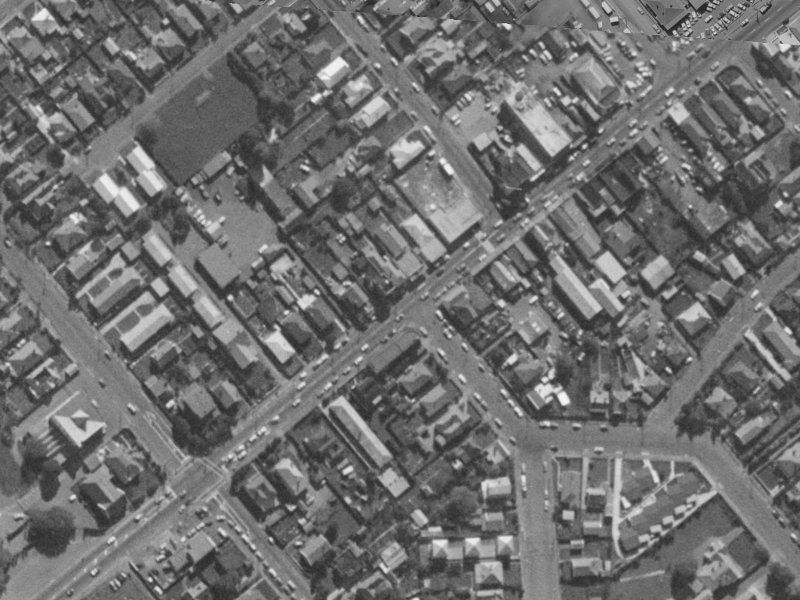 257 Lincoln Road from the air, 1970-1974