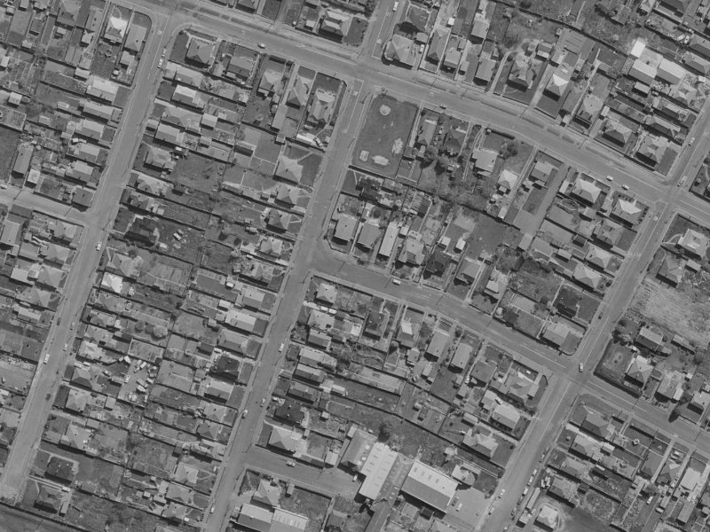 3 Laurence Street from the air, 1970-1974