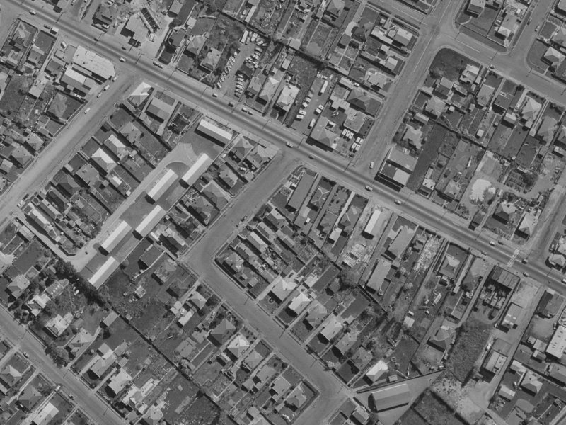 7 Dampier Street from the air, 1970-1974