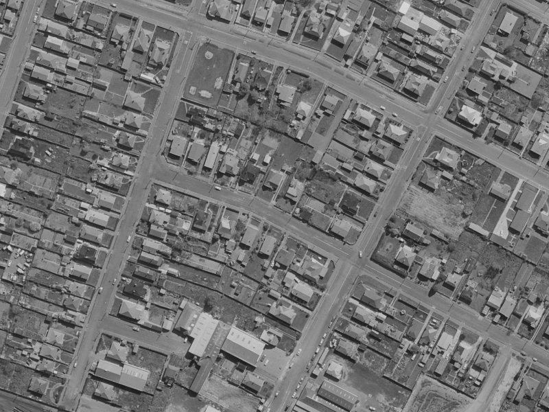 19 Laurence Street from the air, 1970-1974