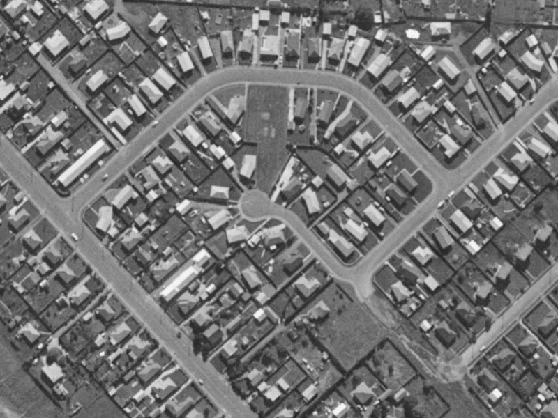 8 Bahama Place from the air, 1970-1974