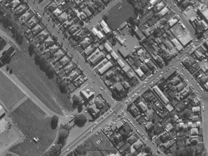 10 Whiteleigh Avenue from the air, 1970-1974