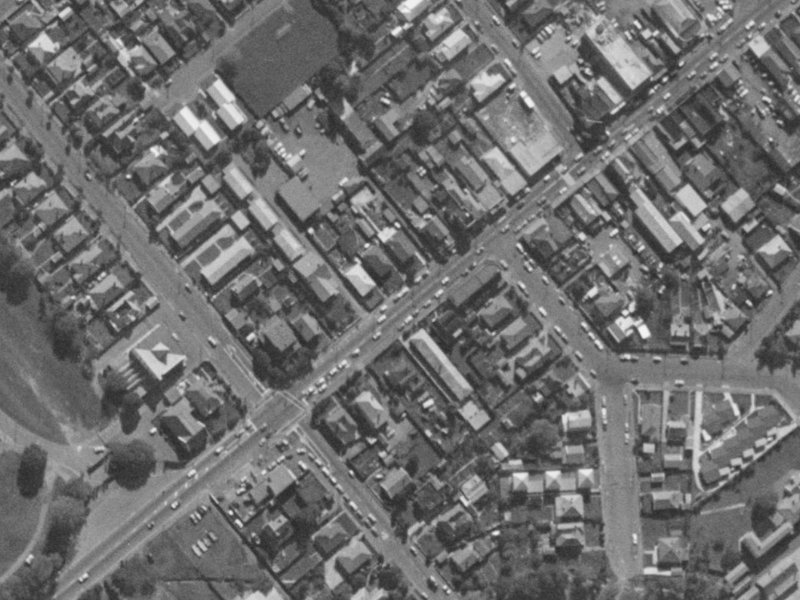247 Lincoln Road from the air, 1970-1974