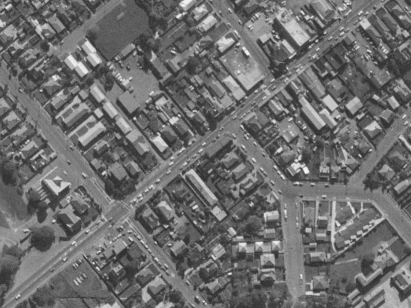 268 Lincoln Road from the air, 1970-1974