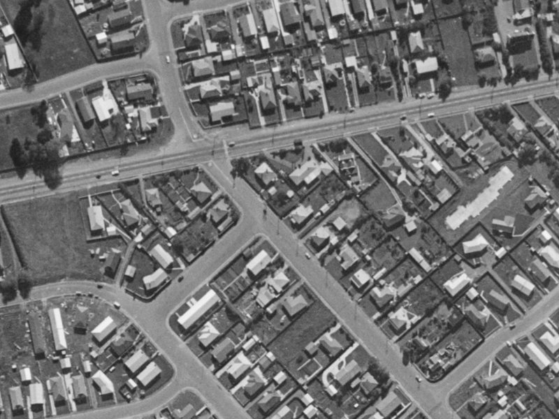 3 Seymour Street from the air, 1970-1974