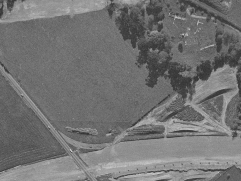 Vulcan Place from the air, 1970-1974