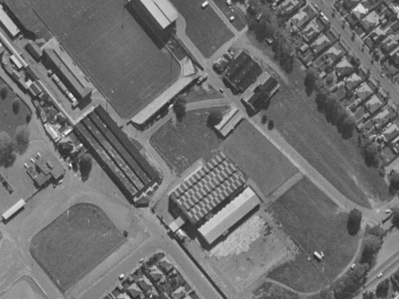 91 Jack Hinton Drive from the air, 1970-1974