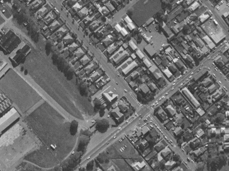 7 Whiteleigh Avenue from the air, 1970-1974