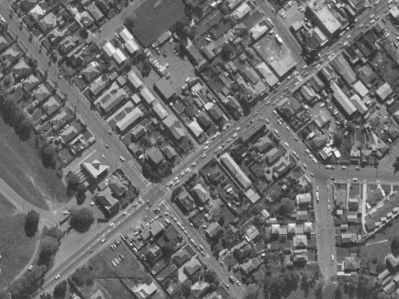 245 Lincoln Road from the air, 1970-1974