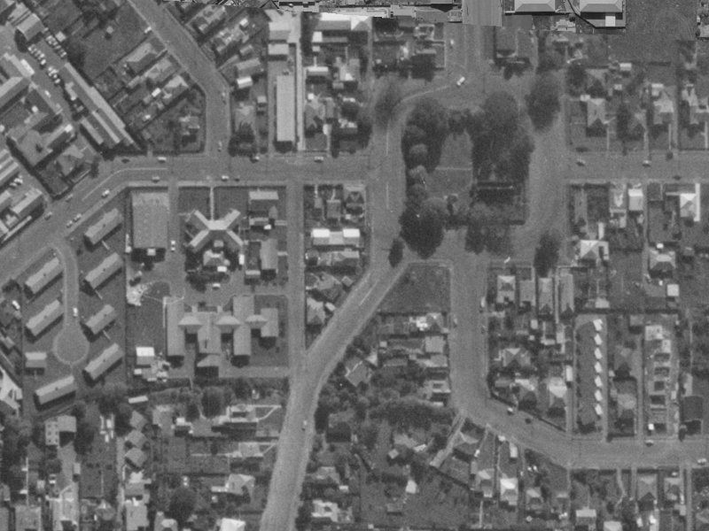 10 Church Square from the air, 1970-1974