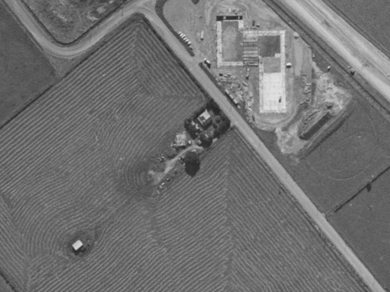 12 Kotzikas Place from the air, 1970-1974