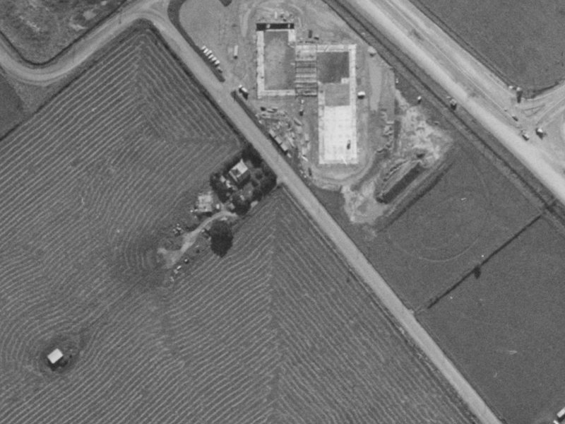 27 Treffers Road from the air, 1970-1974