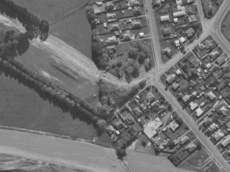 9 Birmingham Drive from the air, 1970-1974