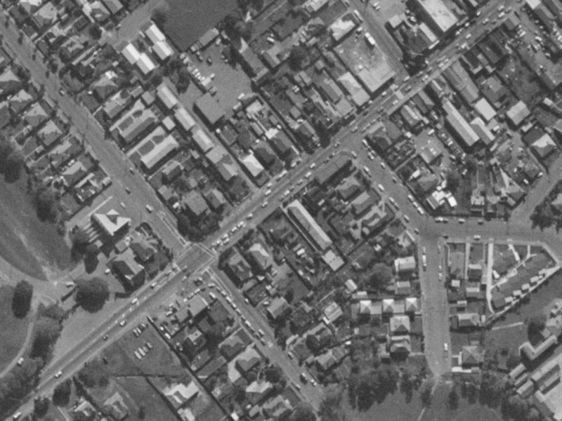 266 Lincoln Road from the air, 1970-1974