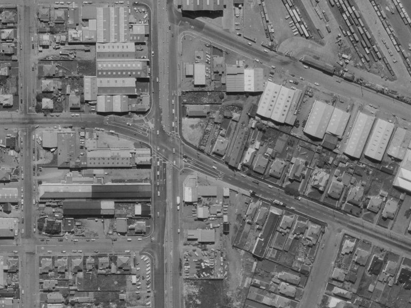 7 Shakespeare Road from the air, 1970-1974
