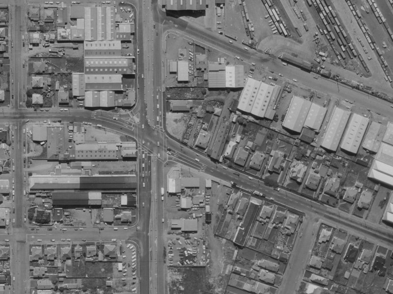 9 Shakespeare Road from the air, 1970-1974