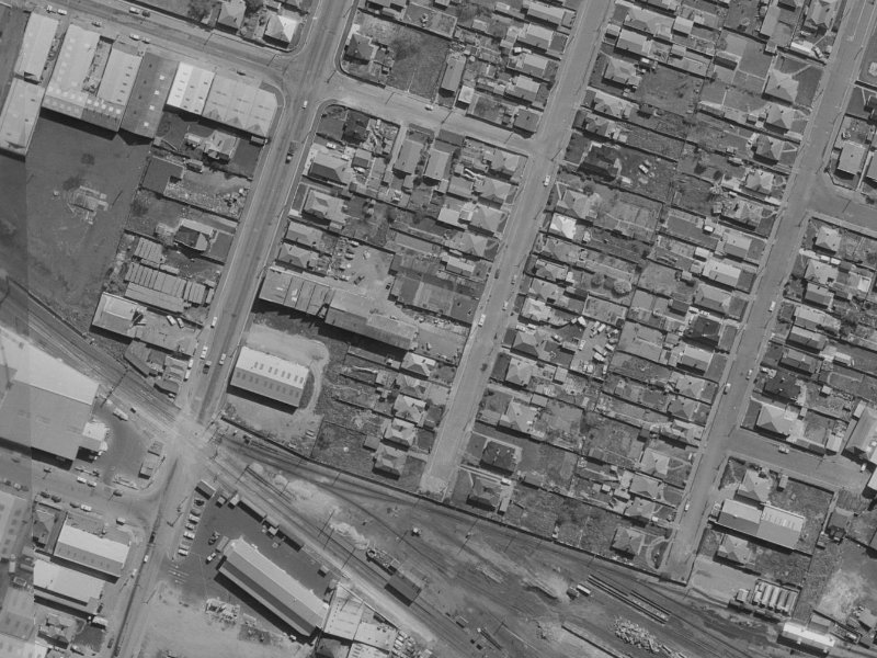 15 Barbour Street from the air, 1970-1974