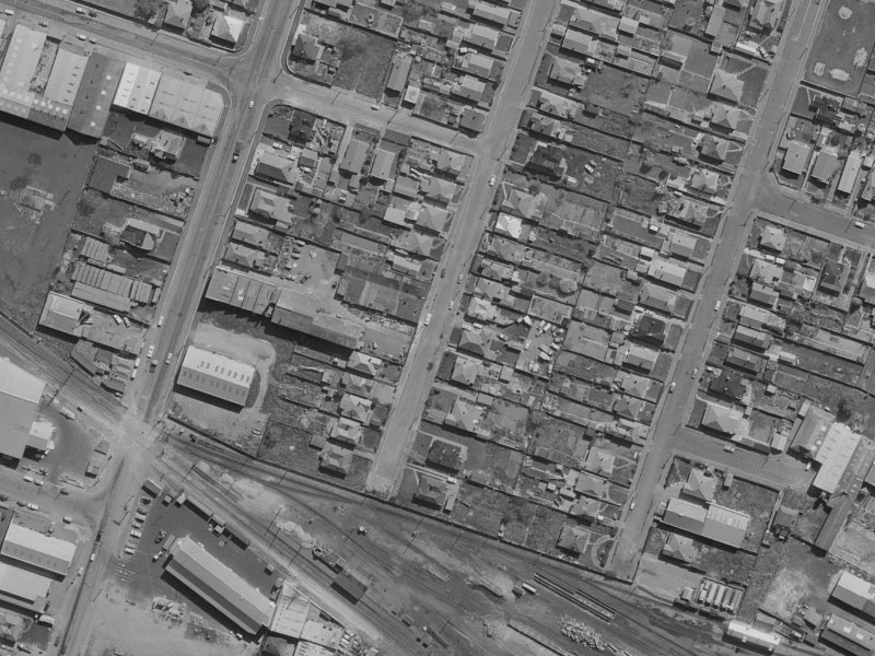 17 Barbour Street from the air, 1970-1974