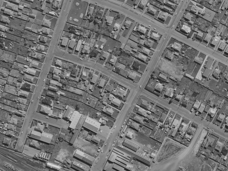 20 Laurence Street from the air, 1970-1974
