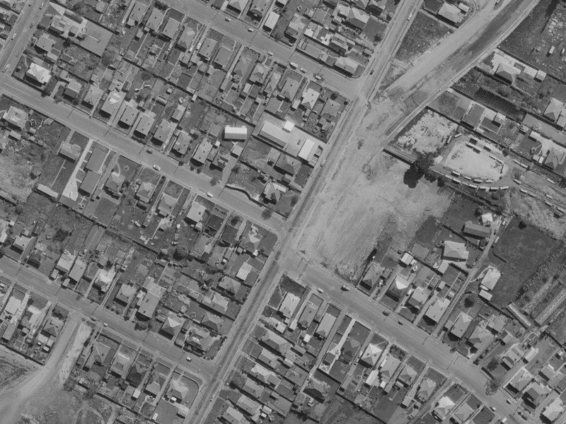 175 Ensors Road from the air, 1970-1974