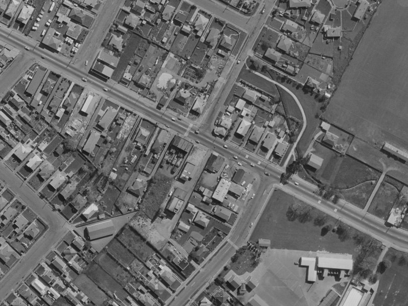 456 Ferry Road from the air, 1970-1974